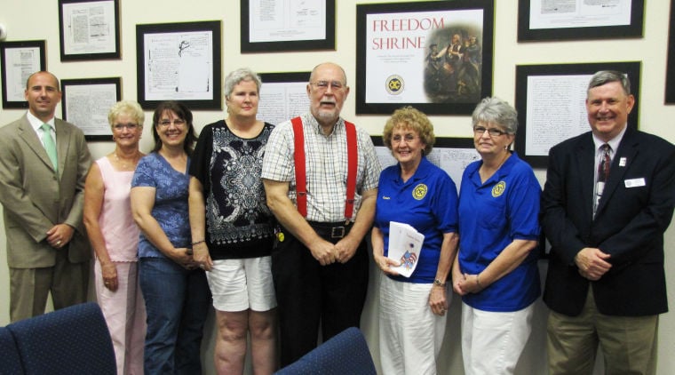 Gatesville Exchange Club’s Freedom Shrine